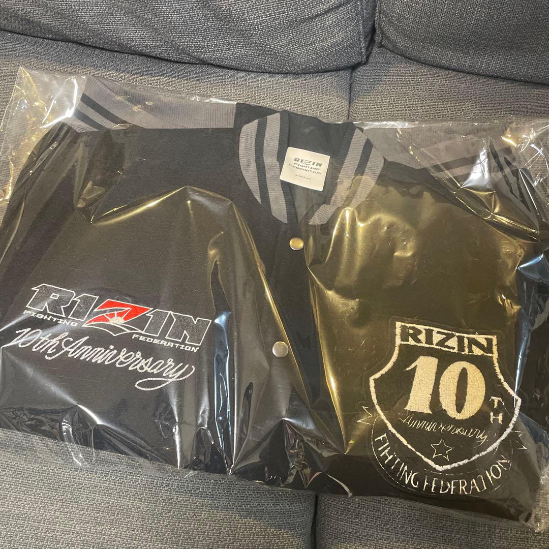 【非売品】新品未使用　RIZIN 10th Anniversary スタジャン 非売品】新品未使用 RIZIN 10th Anniversary スタジャン - メルカリ